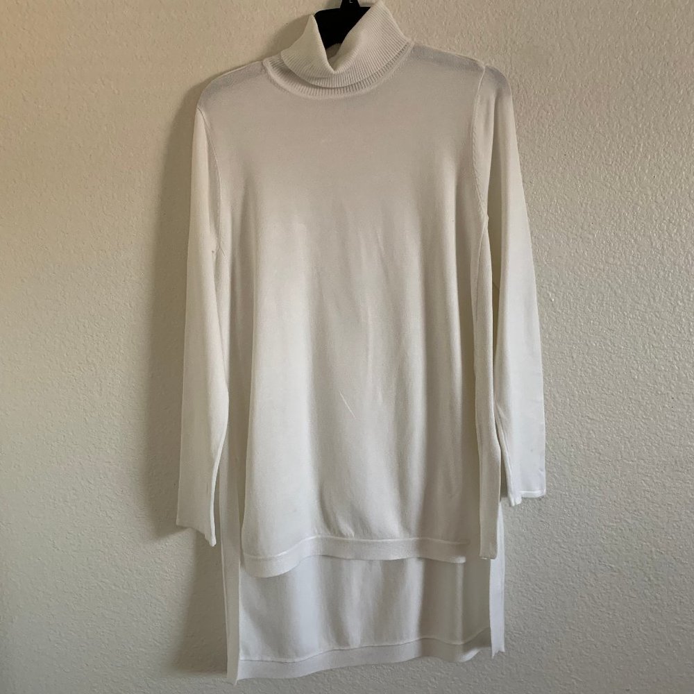 Alfani High Low Turtle Neck Sweater